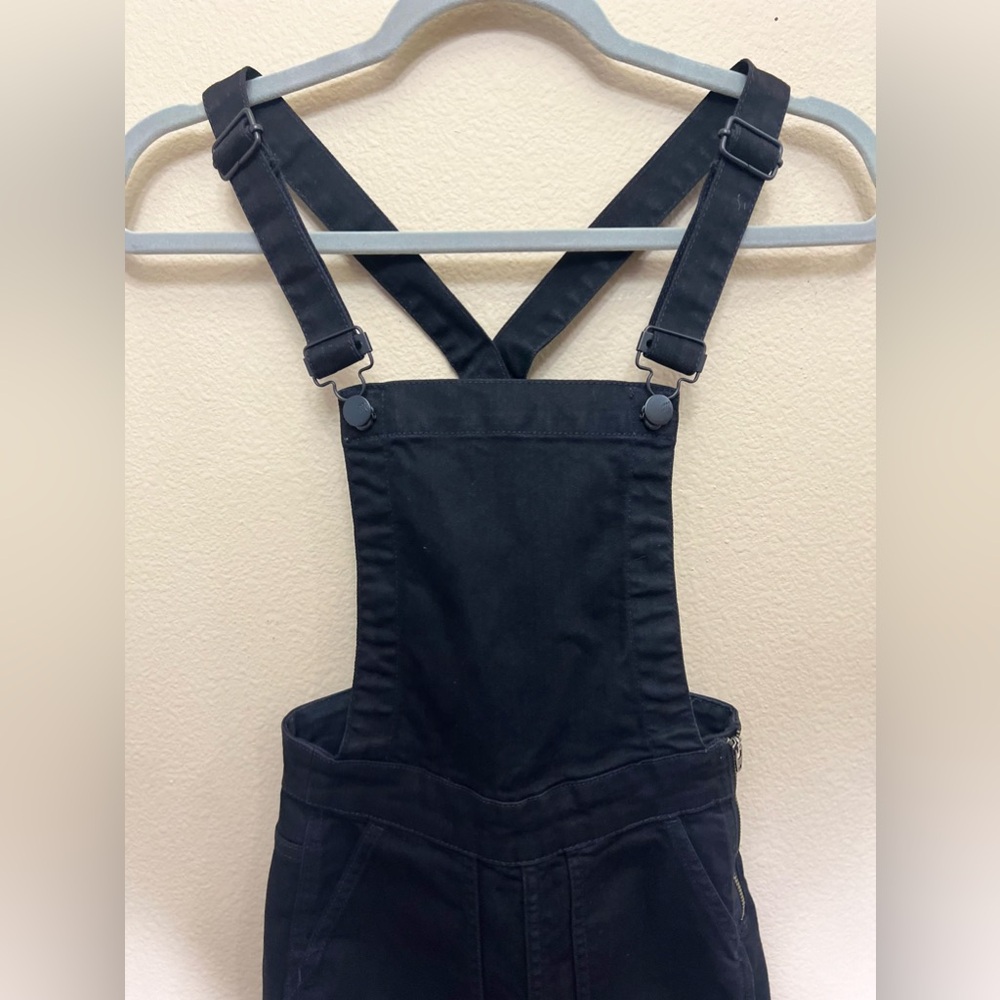 Madewell Skinny Overalls in Lunar Wash XXS